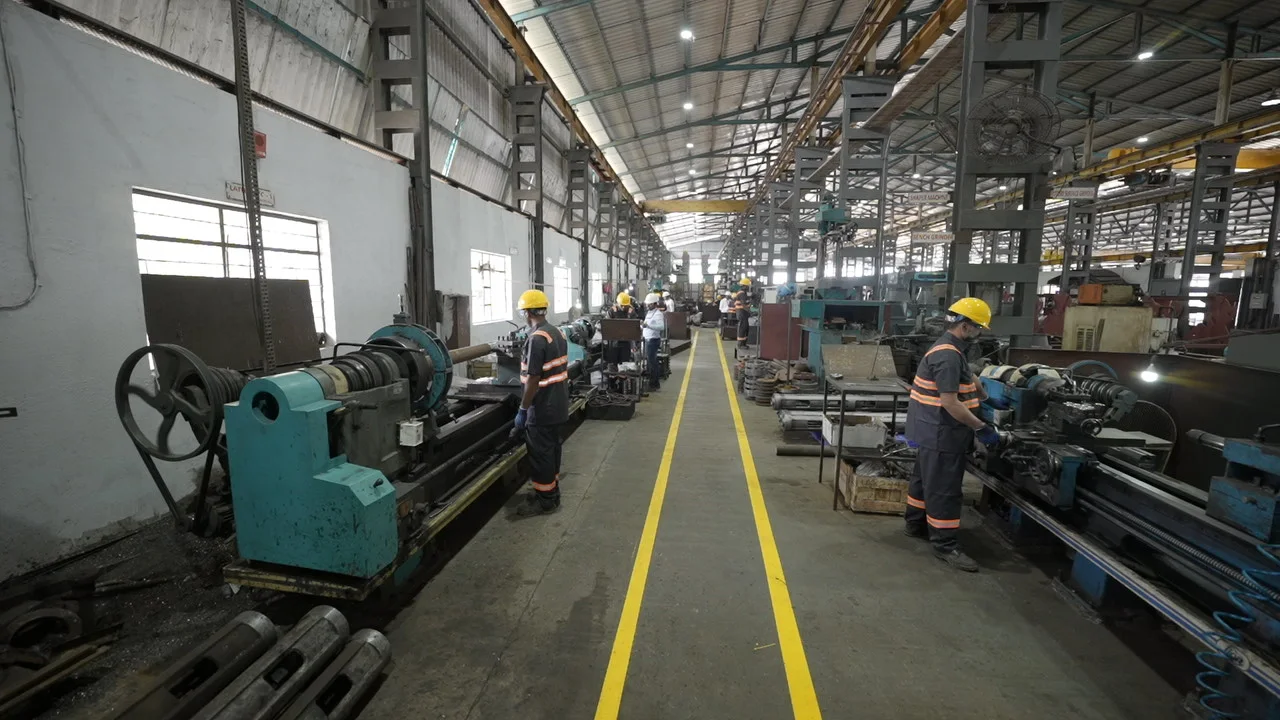 Machine shop and production floor shown in Ferro Oiltek’s infrastructure gallery